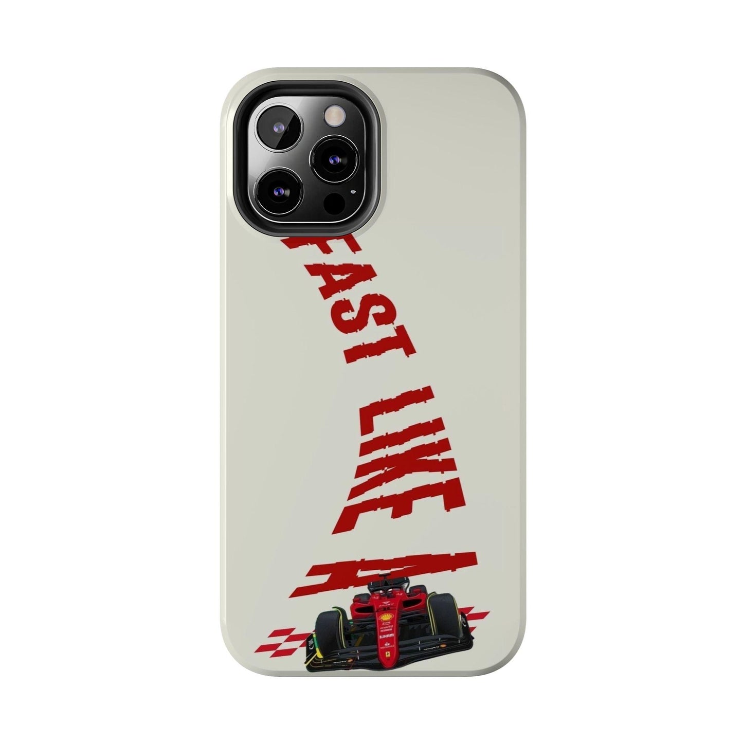 Fast Like a Race Car Tough iPhone Cases