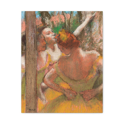 Dancers (1896) painting by Edgar Degas - Canvas Gallery Wraps