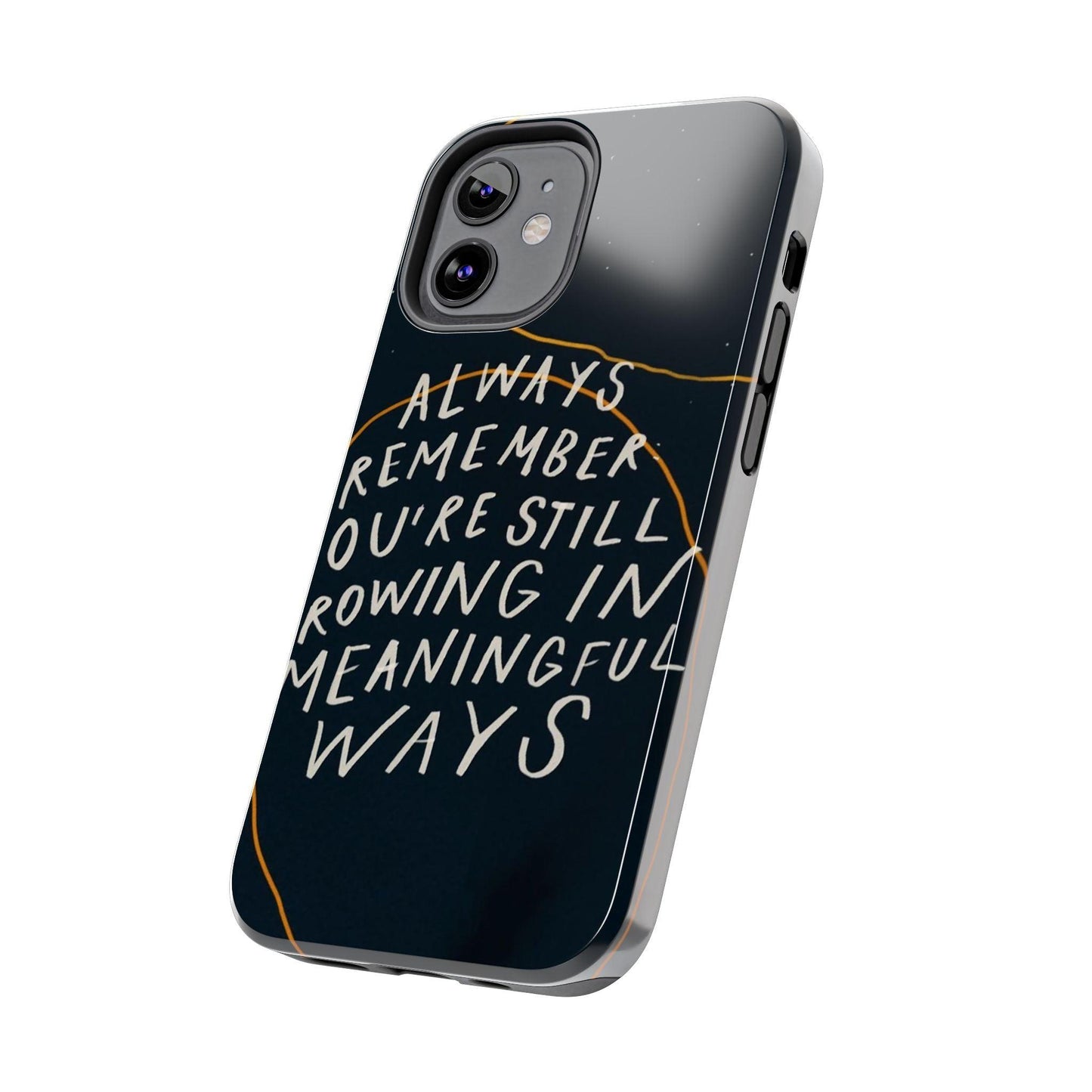 Always Growing Tough iPhone Cases