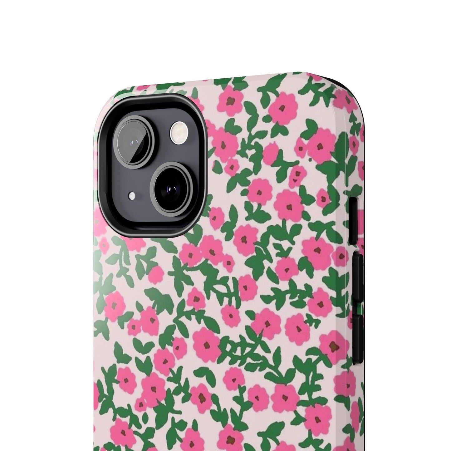 Spring Edition Pink Floral Tough iPhone Cases