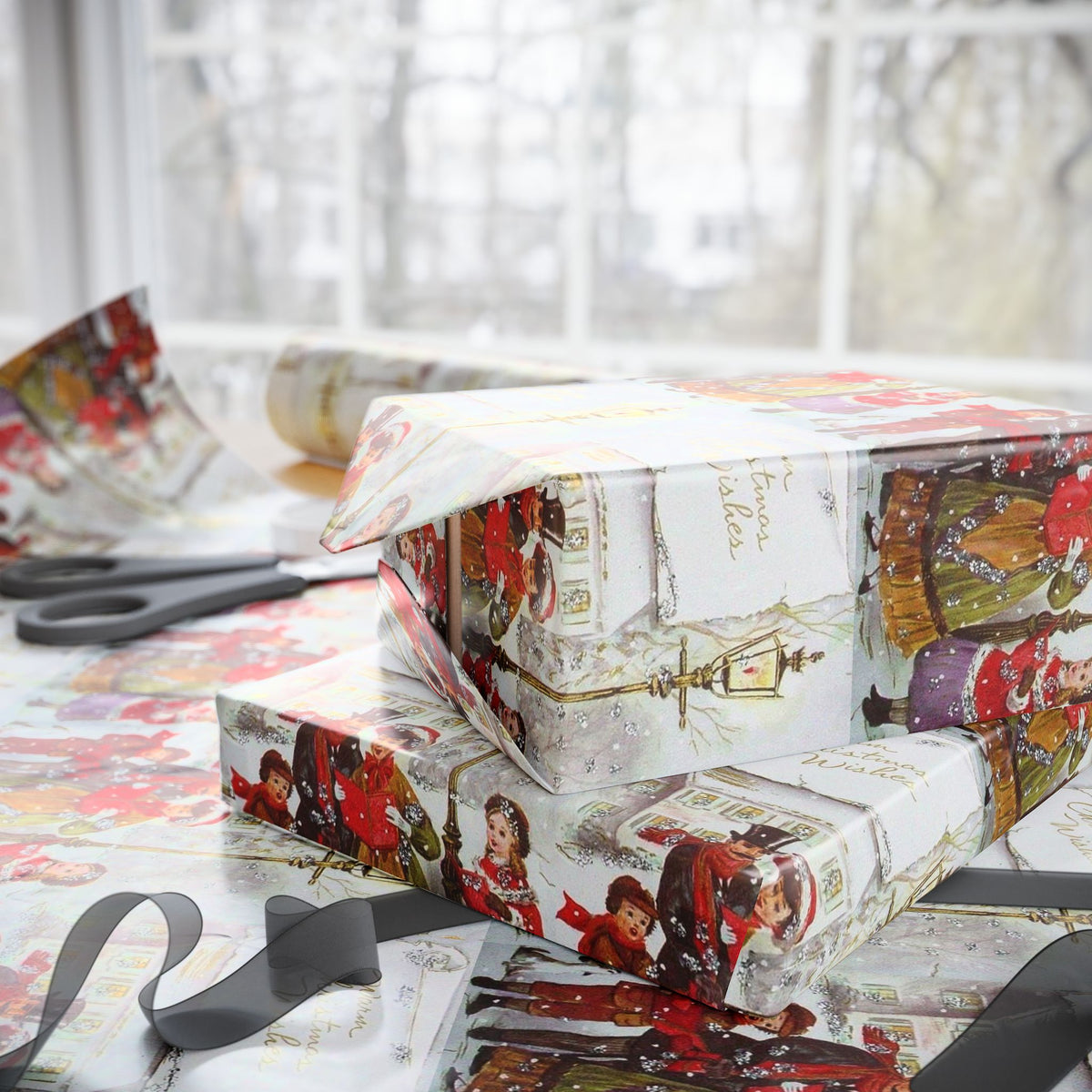 The Grand Victorian Christmas Carol Gift Wrap