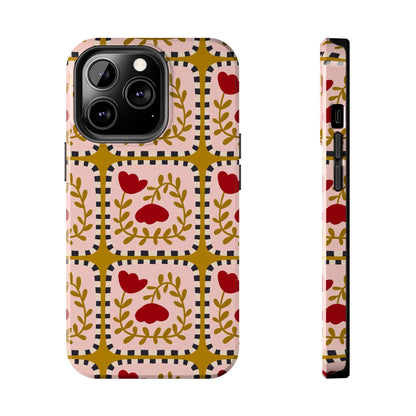 Floral Quirkiness Designer Tough iPhone Cases