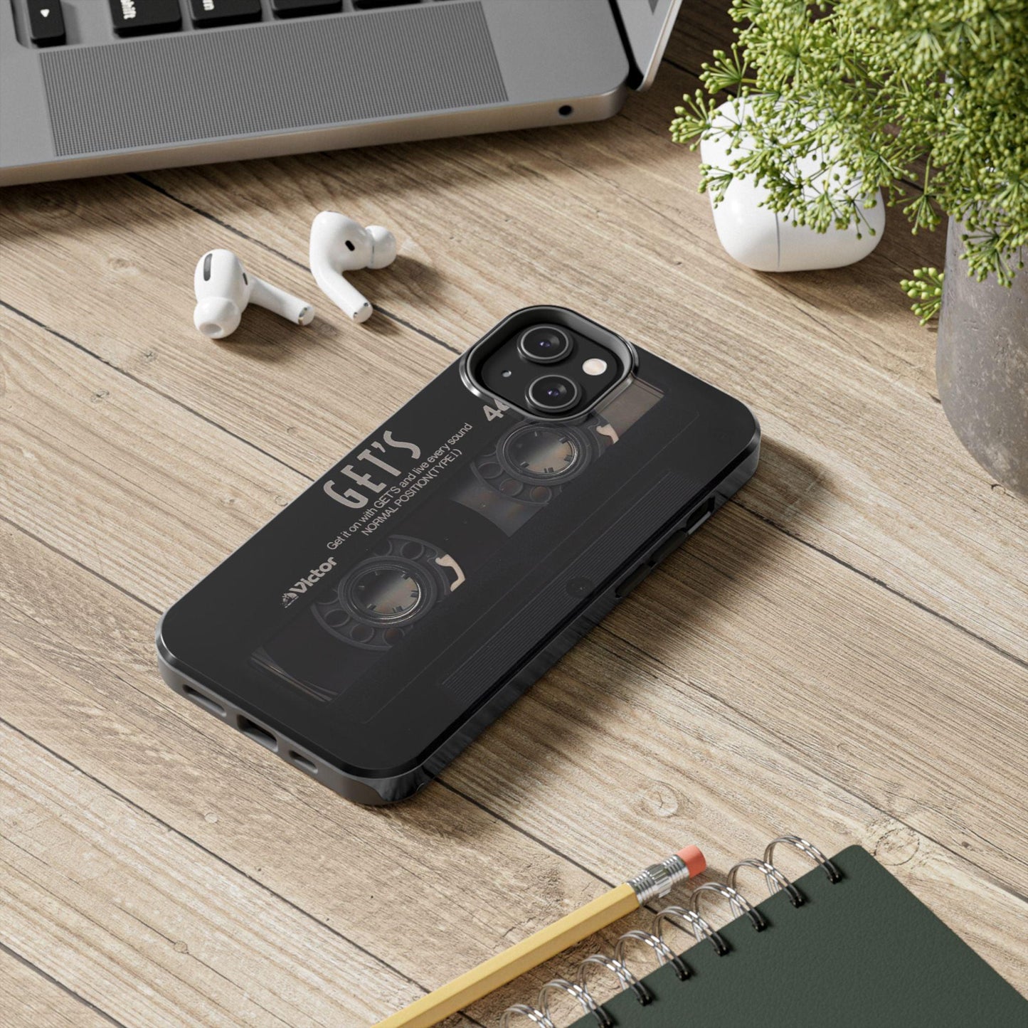 Cassette Tape Aesthetic iPhone Cases