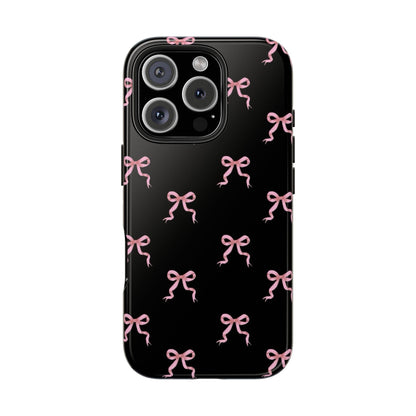 Pink Ribbon Charm iPhone Tough Case