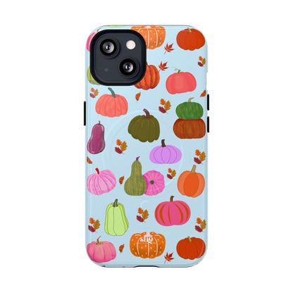 Patch Please MagSafe Phone case | Autumn Pumpkins Phone Case — Cute Pastel Fall iPhone Cover