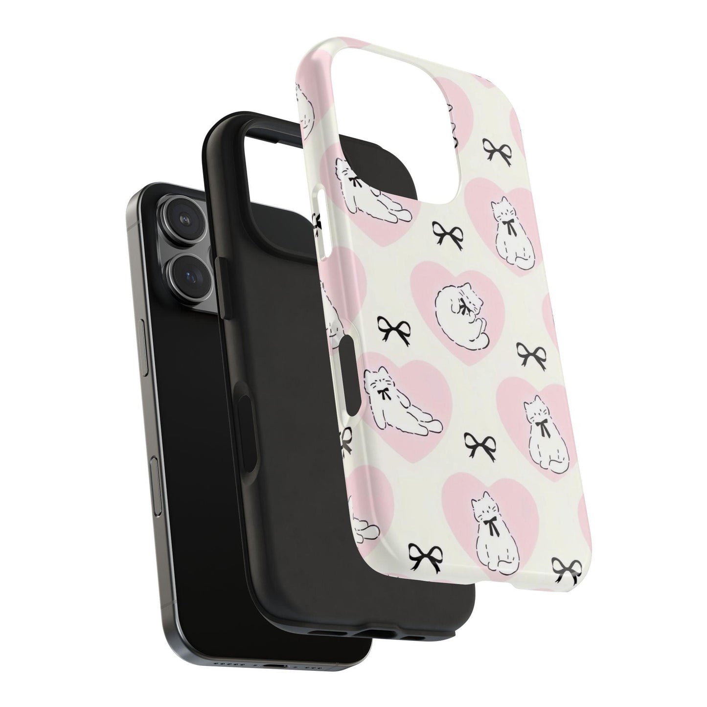 Kitty Love Affair Tough iPhone Cases