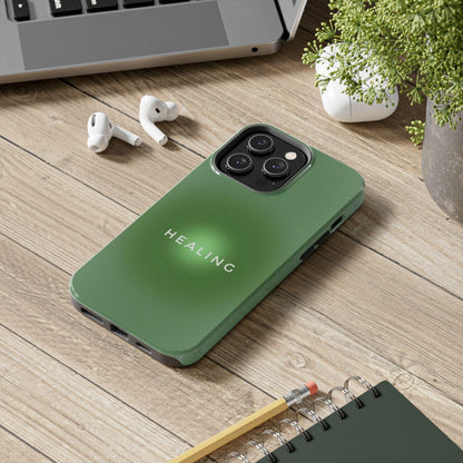 Healing Tough iPhone Cases in Green