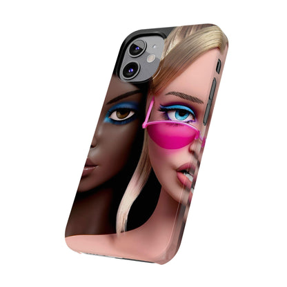 Divas Besties Duo Slim Phone Cases