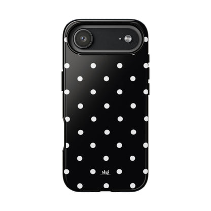 Classic Black Polka Dot Phone Case