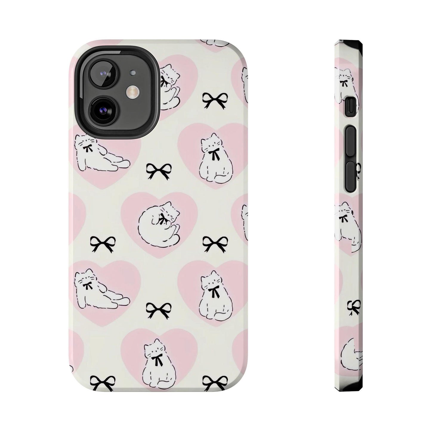 Kitty Love Affair Tough iPhone Cases