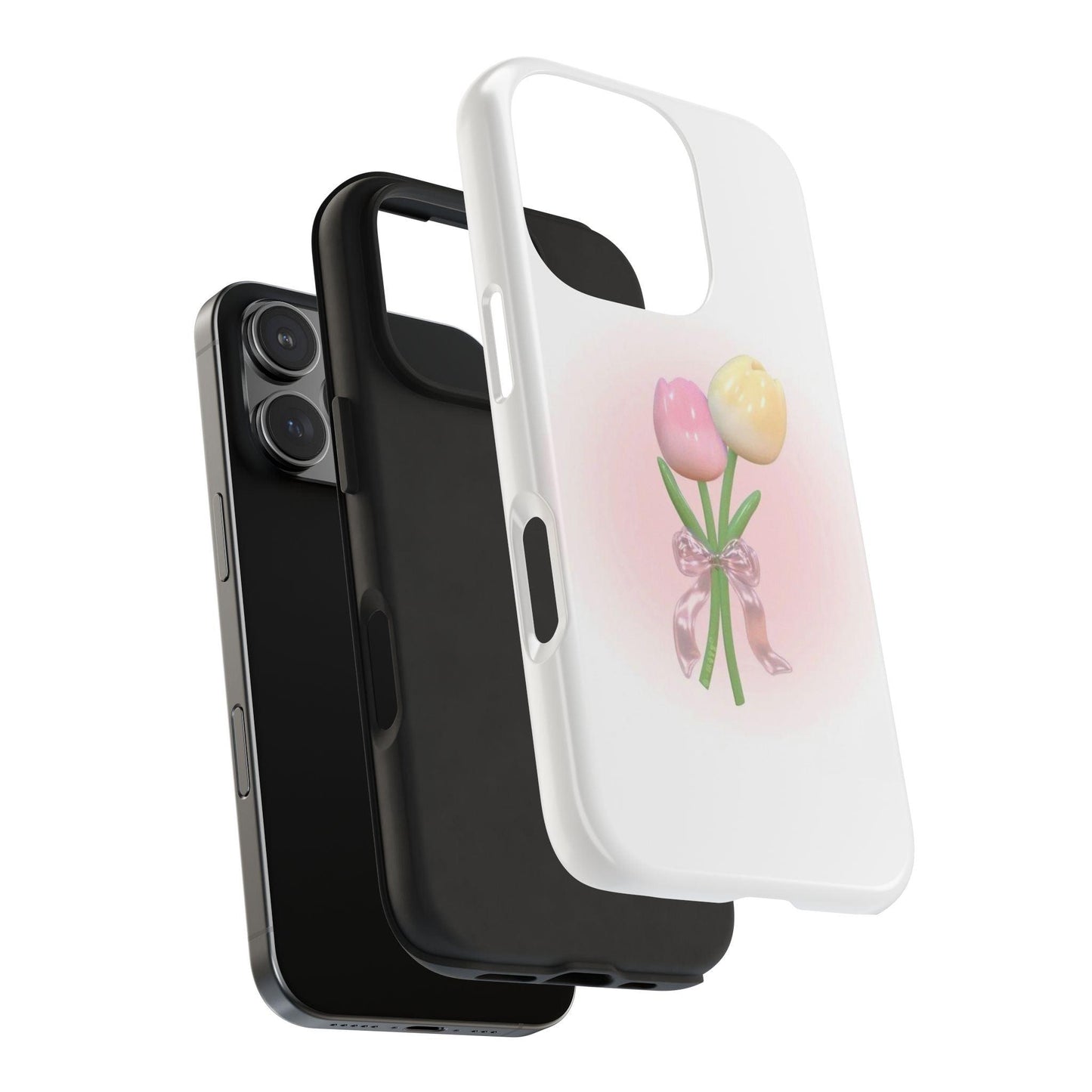 The Tulips Treasure Tough iPhone Cases