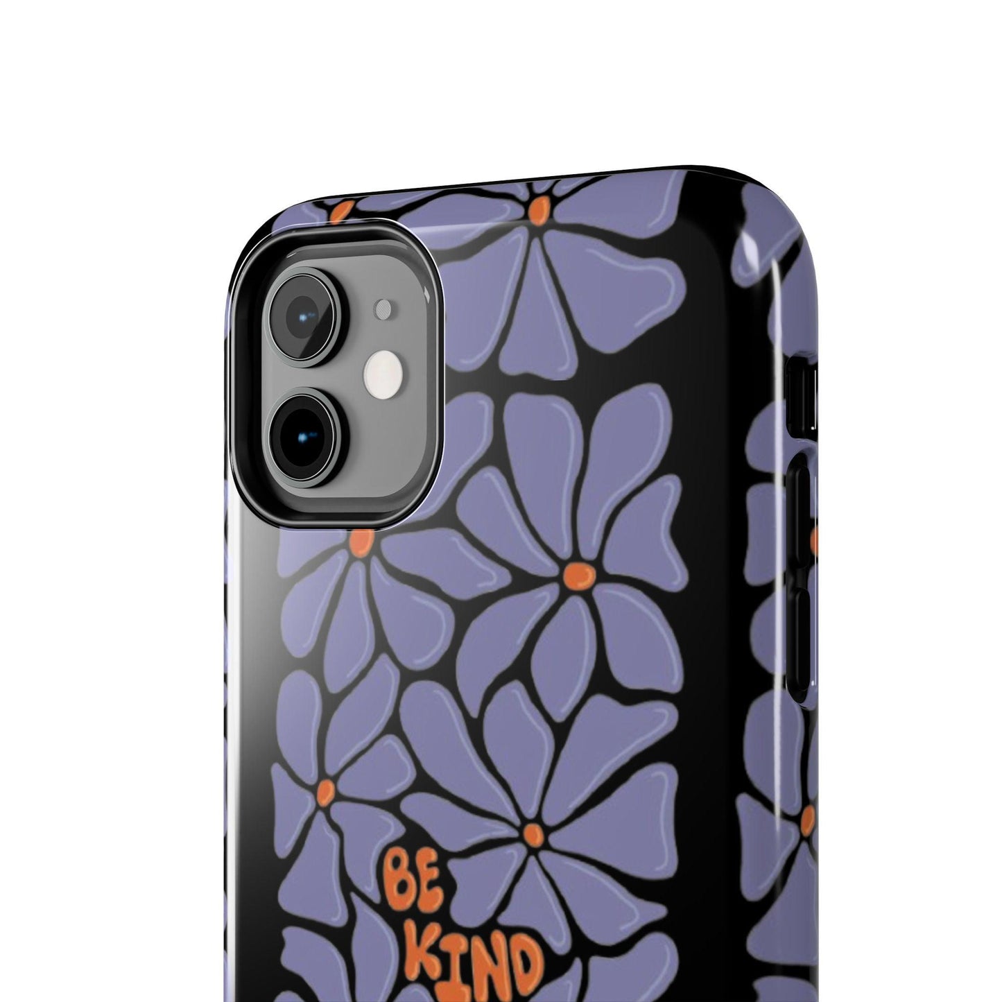 Be Kind Floral Tough iPhone Cases