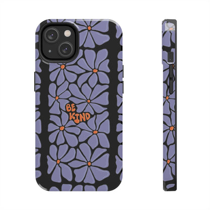 Be Kind Floral Tough iPhone Cases