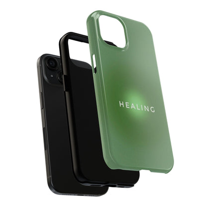 Healing Tough iPhone Cases in Green