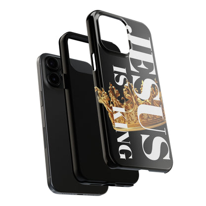 Jesus is King iPhone Cases