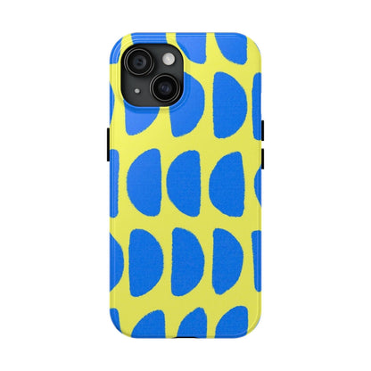 Electric Half-Moons Tough iPhone Cases