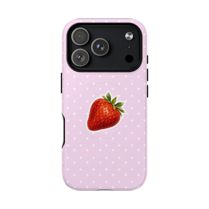 Strawberry Milk MagSafe Phone Case