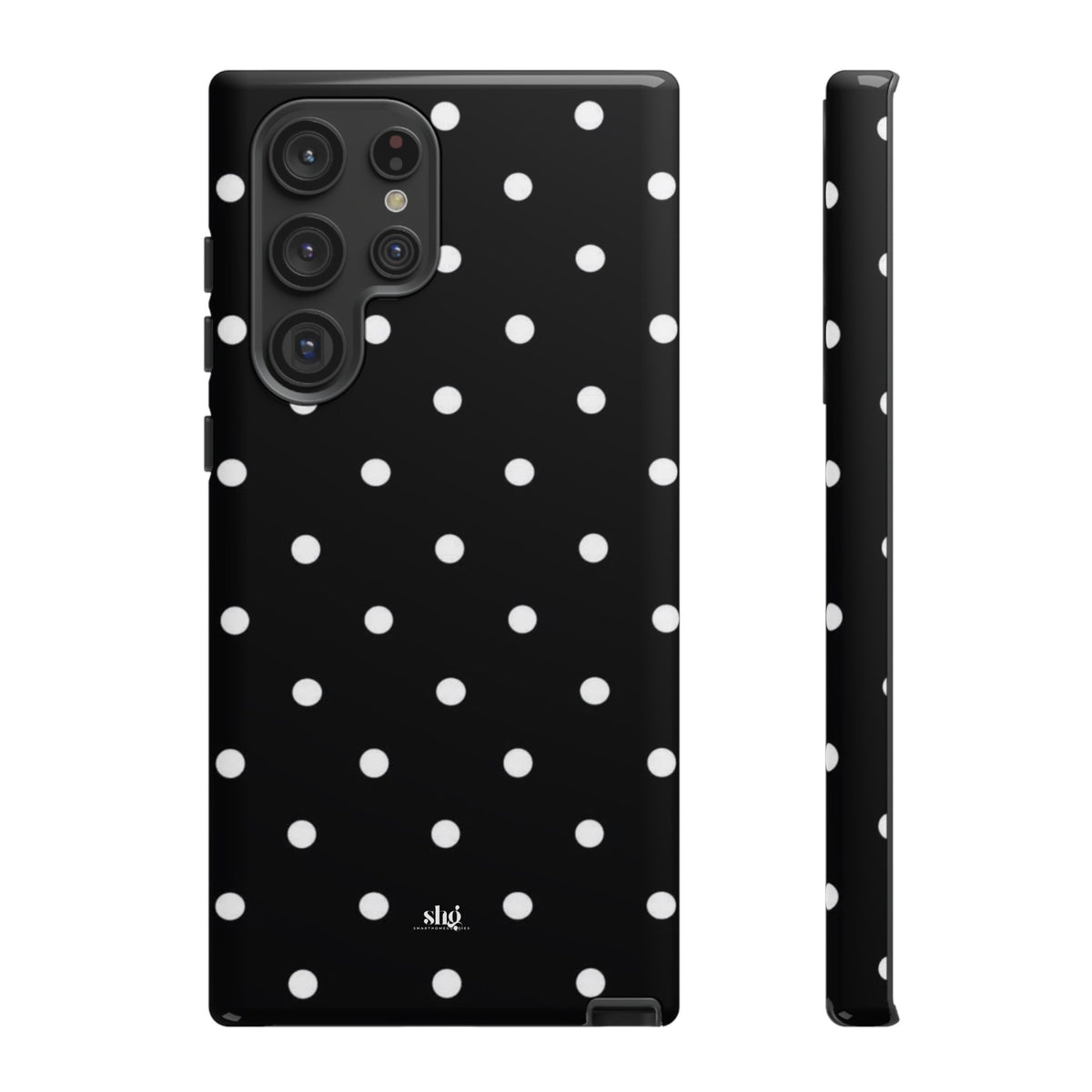 Classic Black Polka Dot Phone Case
