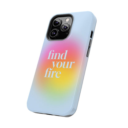 Fine Your Fire Aura iPhone Cases