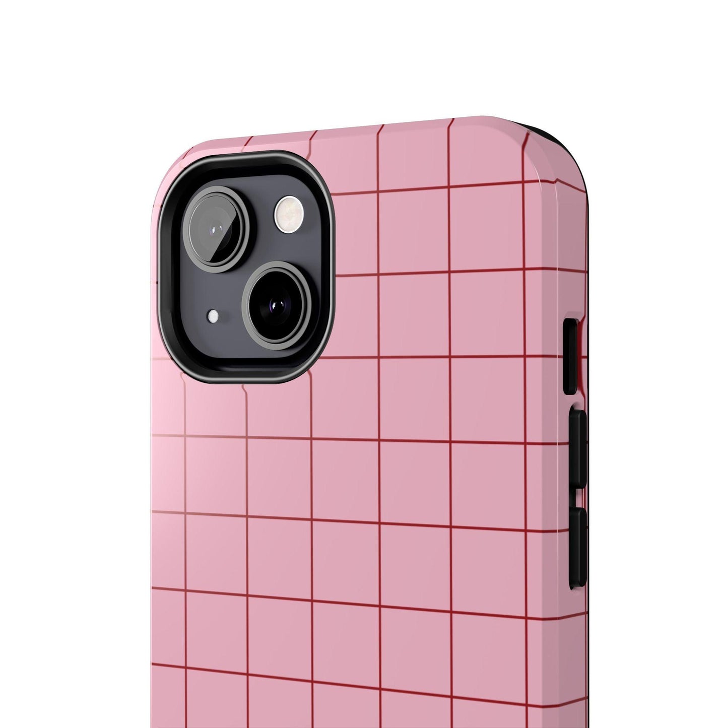 why not? Quirky Tough iPhone Cases - Pink & Red