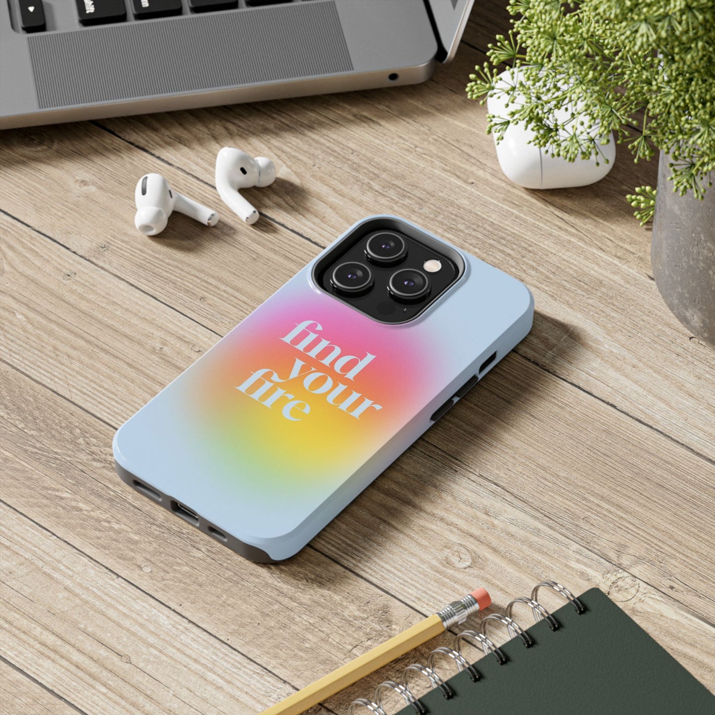 Fine Your Fire Aura iPhone Cases