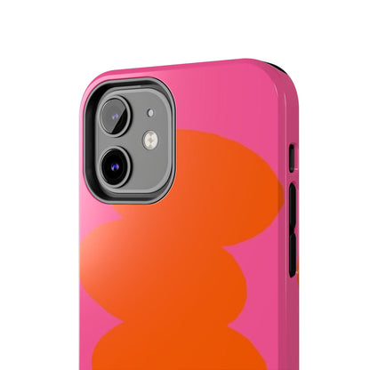 Pink Tangerine Blush Tough iPhone Cases