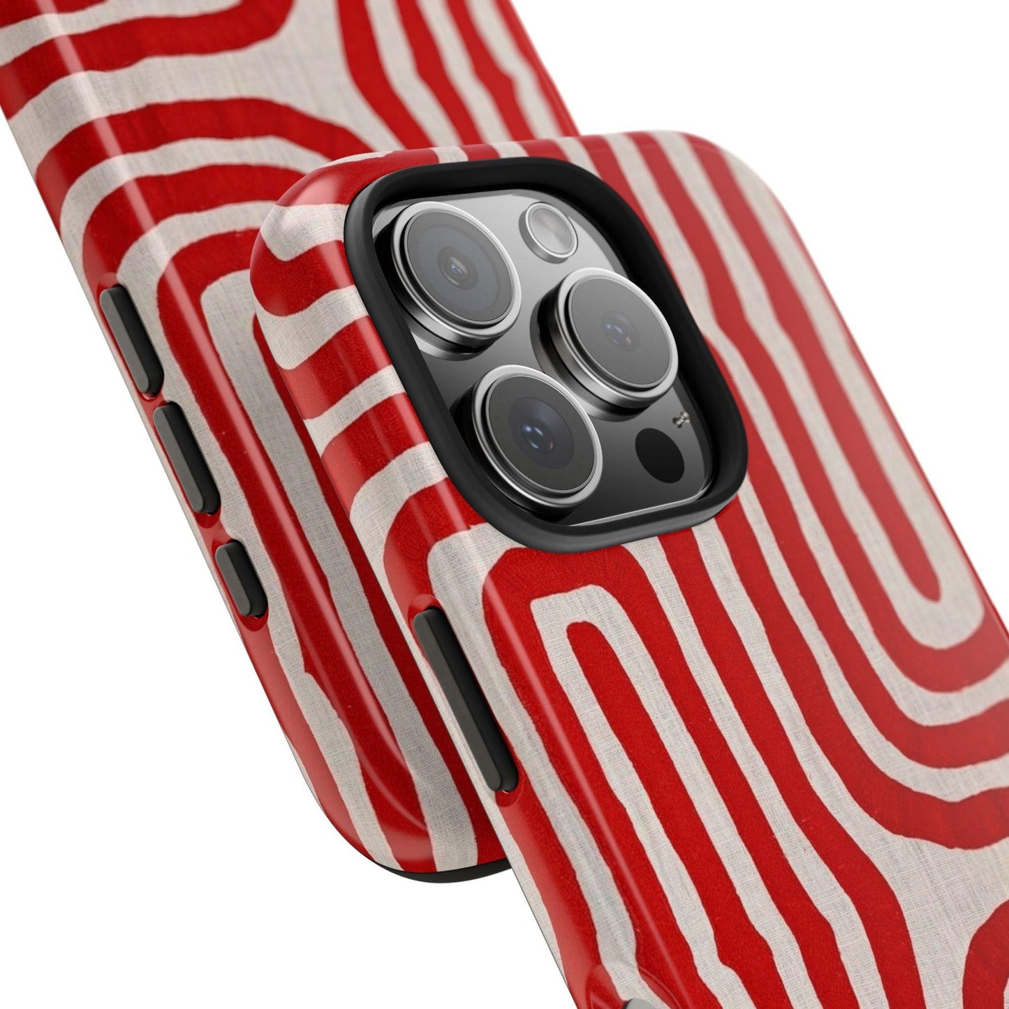 Scarlet Labyrinth Tough iPhone Cases