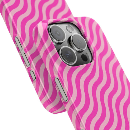 Waveicious Pink Snap iPhone Cases