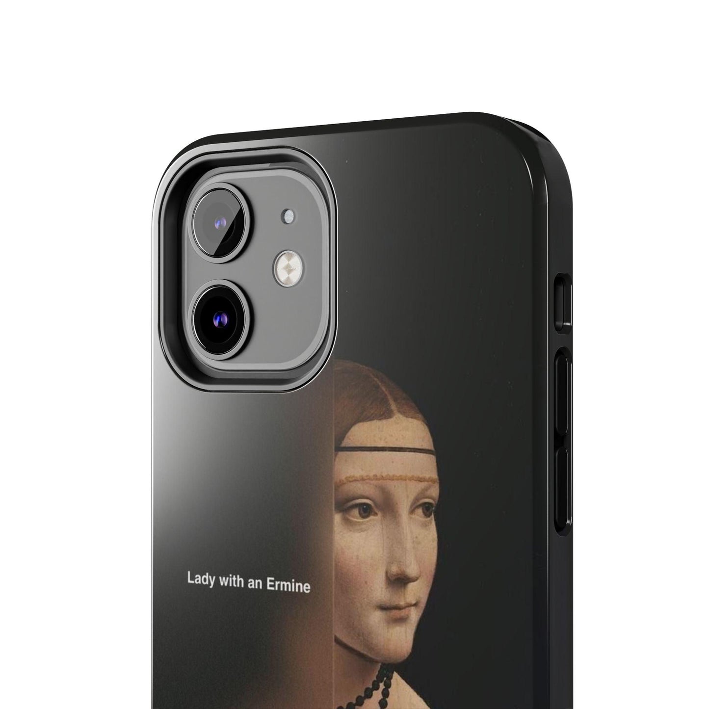 Da Vinci's Ermine Elegance Tough iPhone Cases