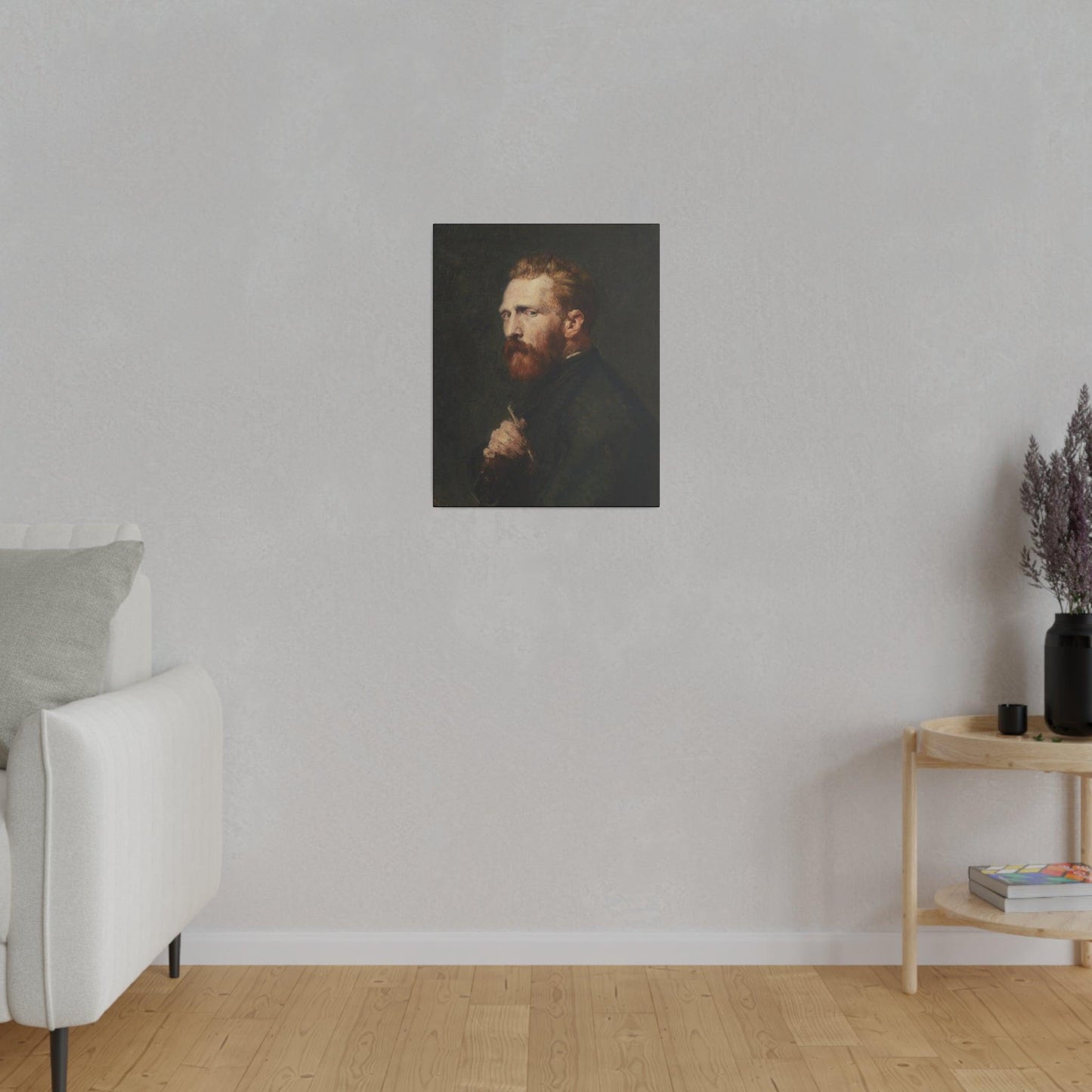 John Russell's Portrait of Vincent van Gogh (1886) - Matte Canvas, Stretched, 0.75"