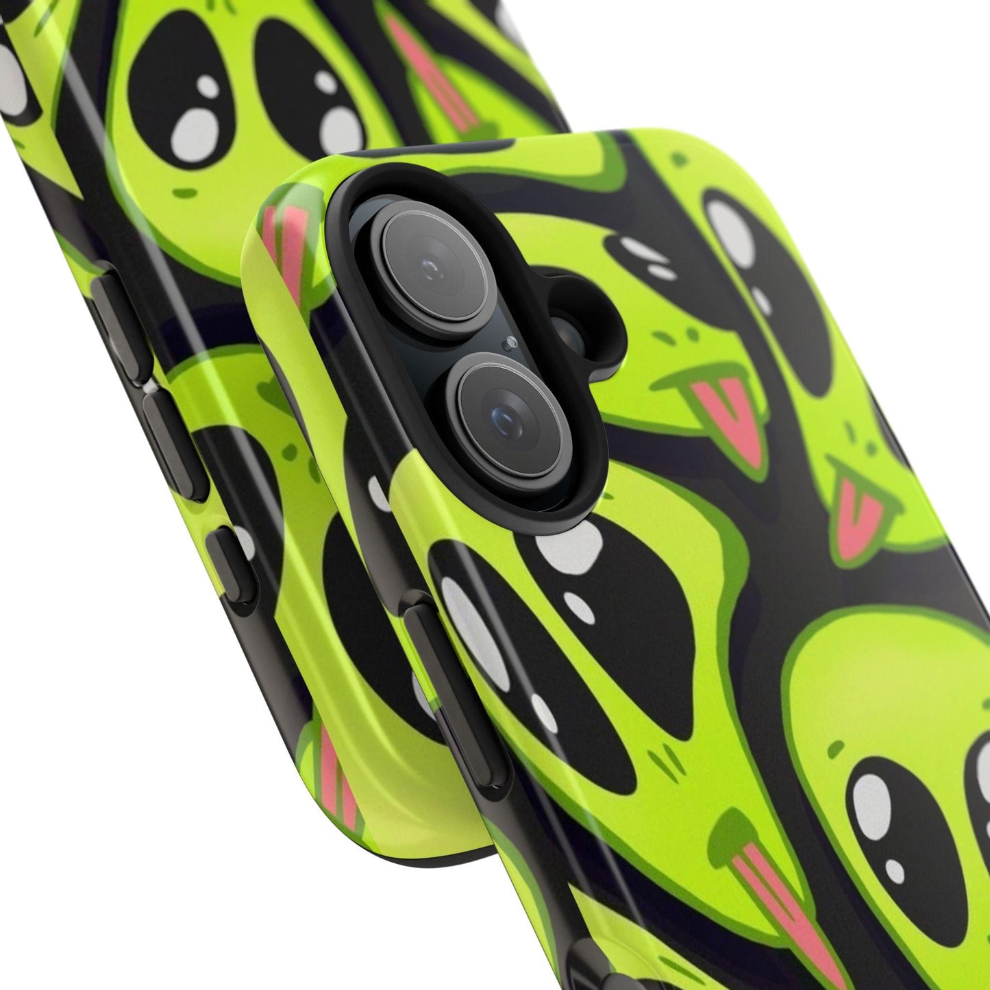 Alien Frenzy Tough iPhone Cases