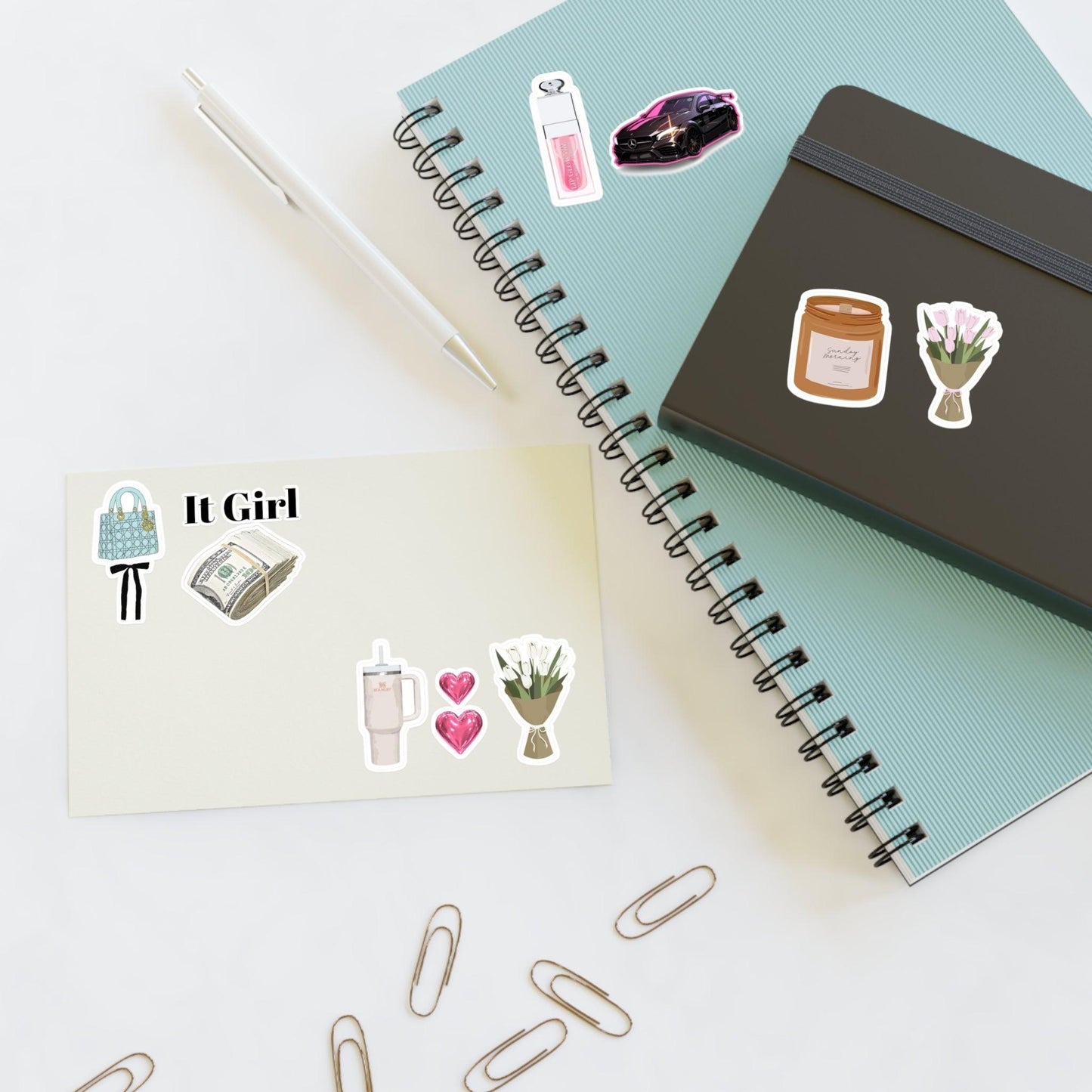 It Girl Sticker Sheets for Phone case/ Laptop/iPad and Scrapbooks/Notebooks