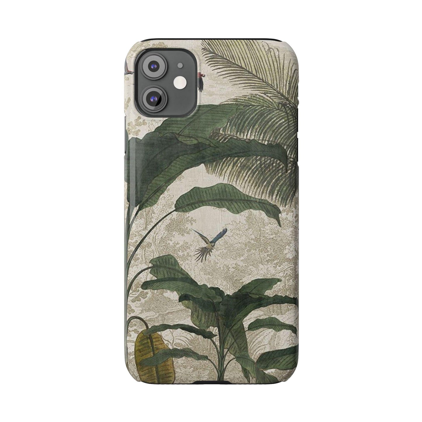 Tropical Paradise Vintage Charm iPhone Cases