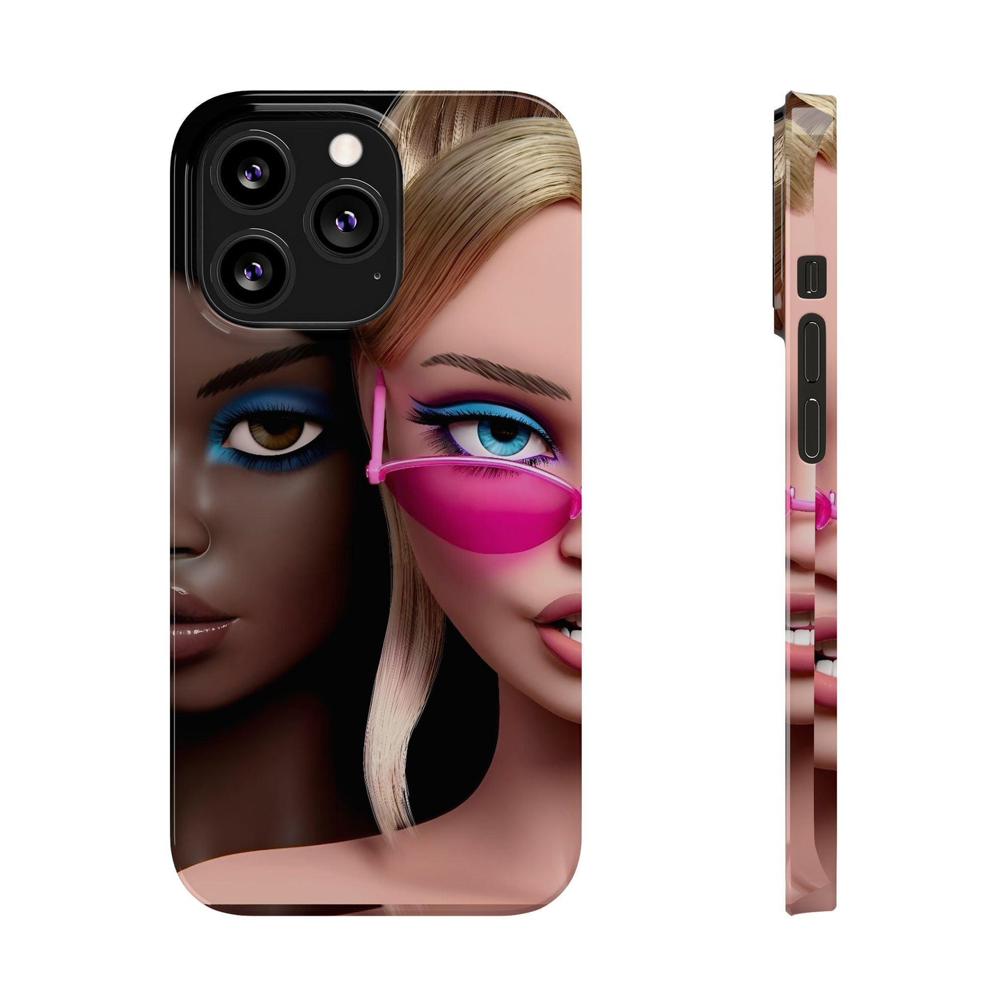 Divas Besties Duo Slim Phone Cases