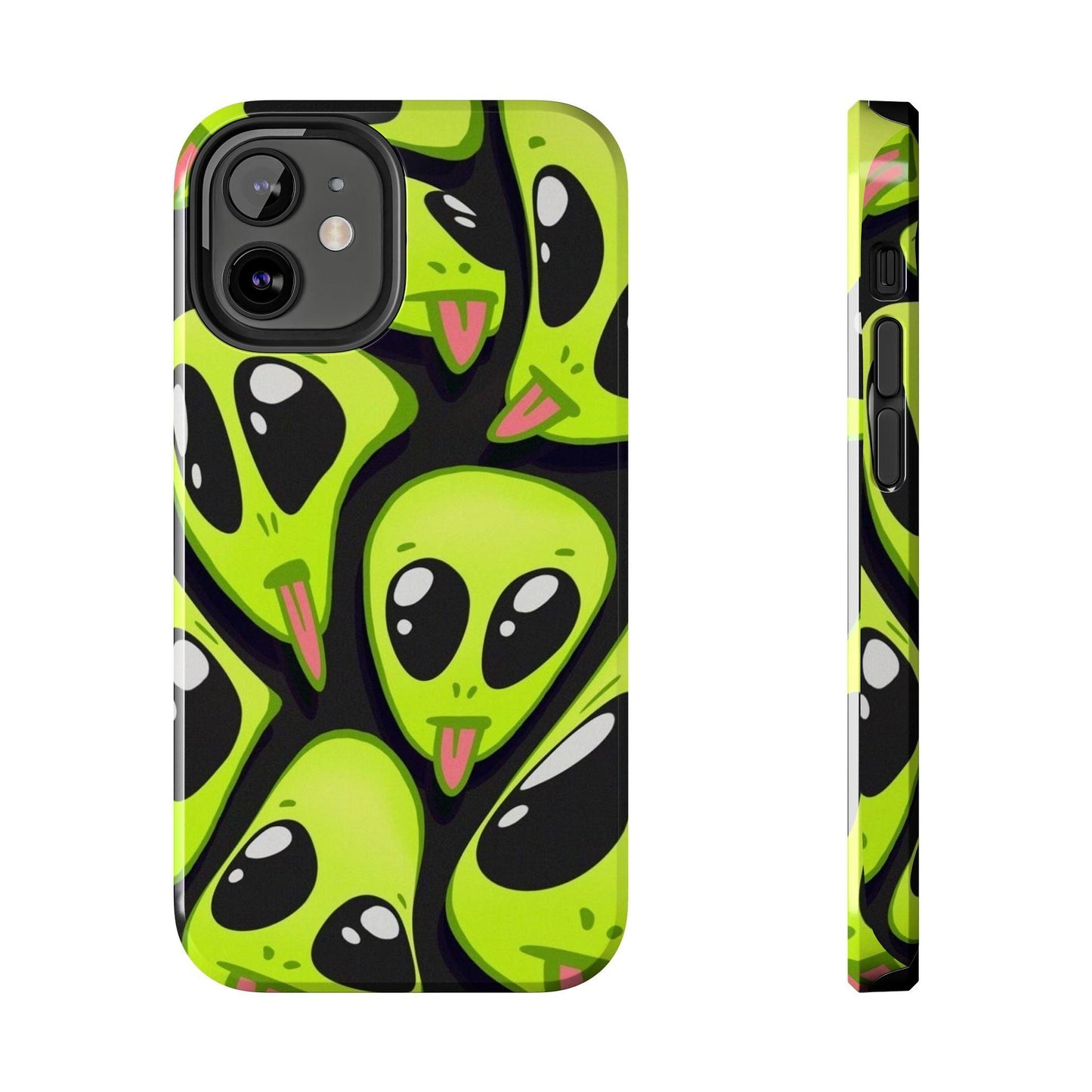 Alien Frenzy Tough iPhone Cases