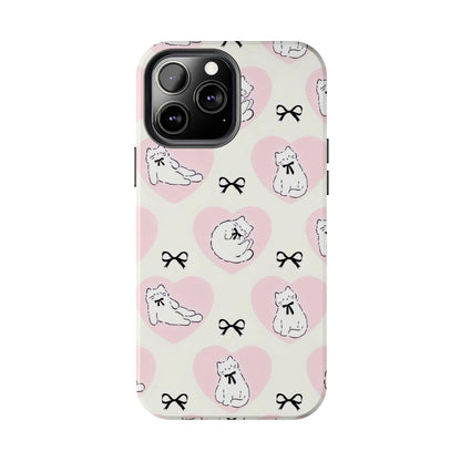 Kitty Love Affair Tough iPhone Cases