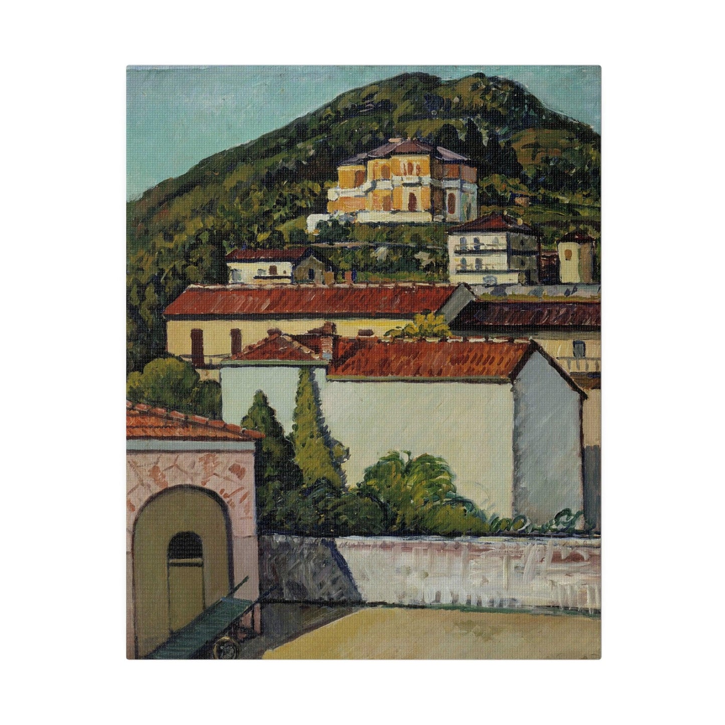 Landscape from liguria, 1932, Pietro Marussig - Matte Canvas, Stretched, 0.75"