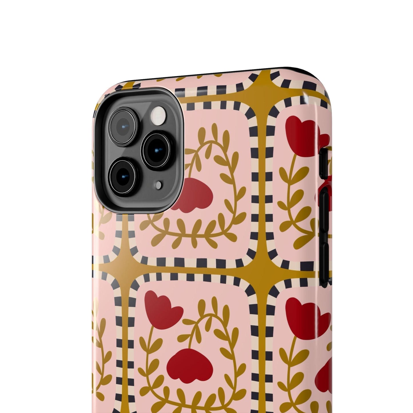 Floral Quirkiness Designer Tough iPhone Cases