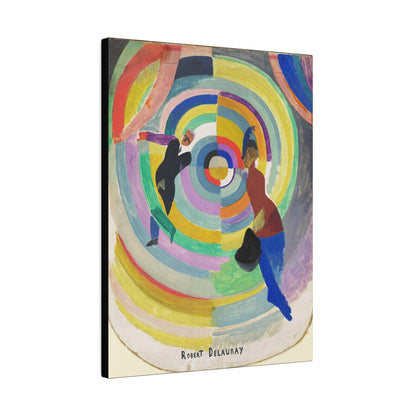 Political Drama (1914) by Robert Delaunay - Matte Canvas, Stretched, 0.75"