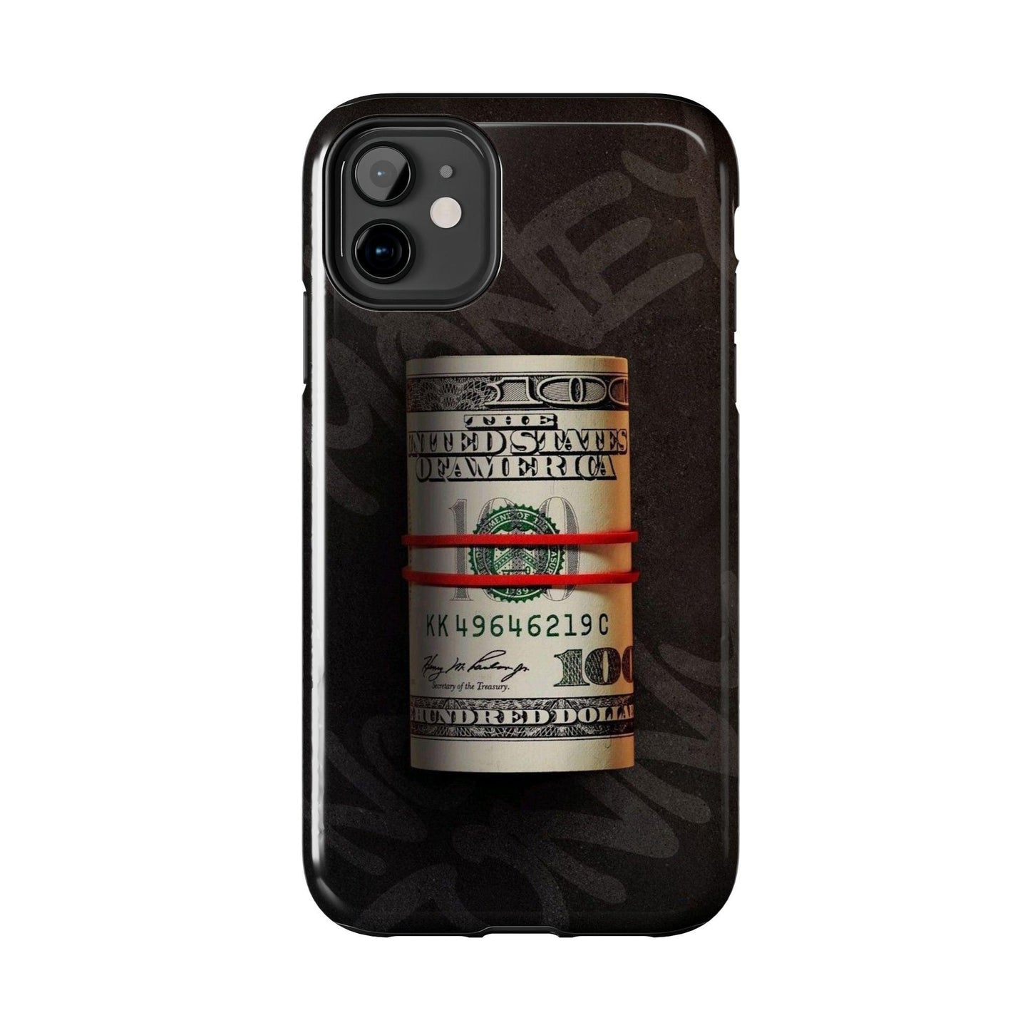 No Money No Funny Tough iPhone Cases