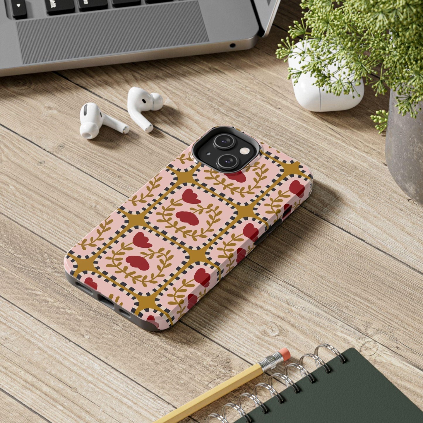 Floral Quirkiness Designer Tough iPhone Cases