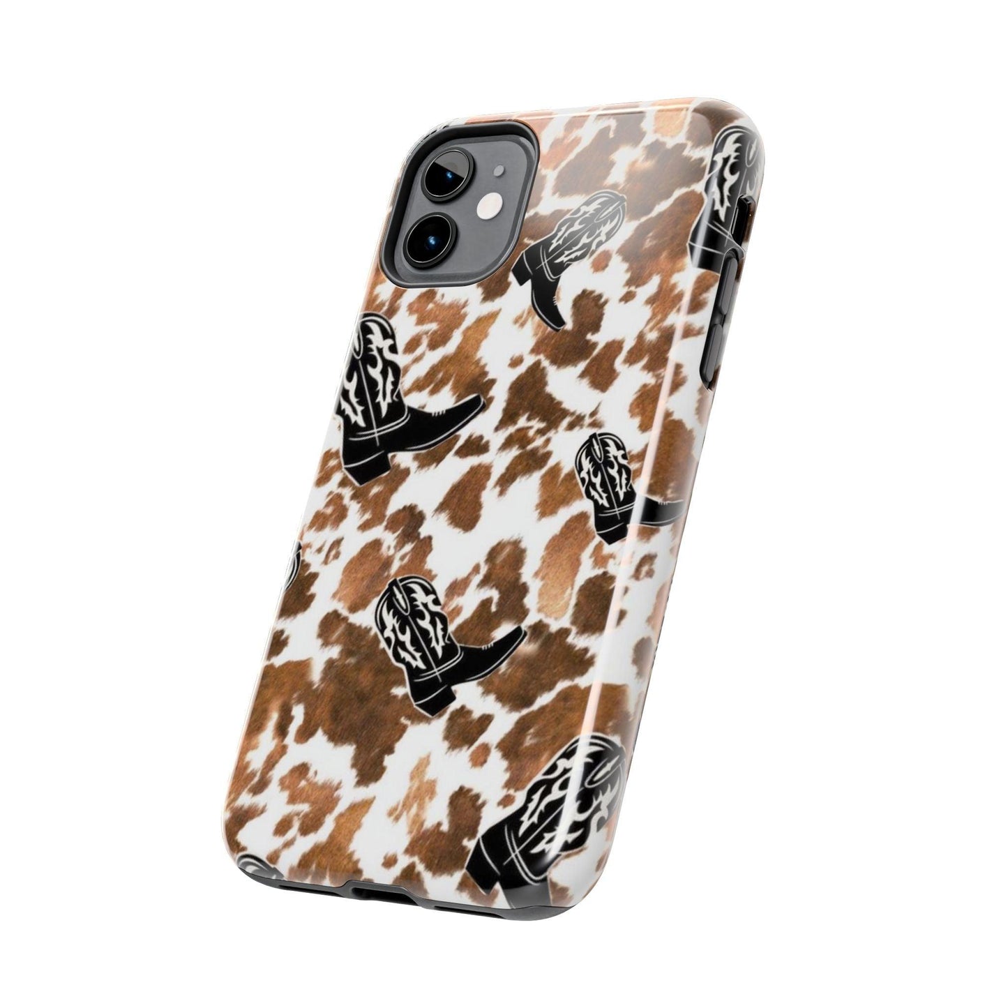 Moo & Boots Mania Tough iPhone Cases