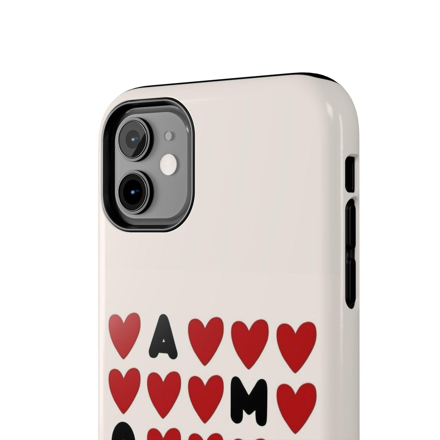 Amour Valentines Hearts Tough iPhone Cases