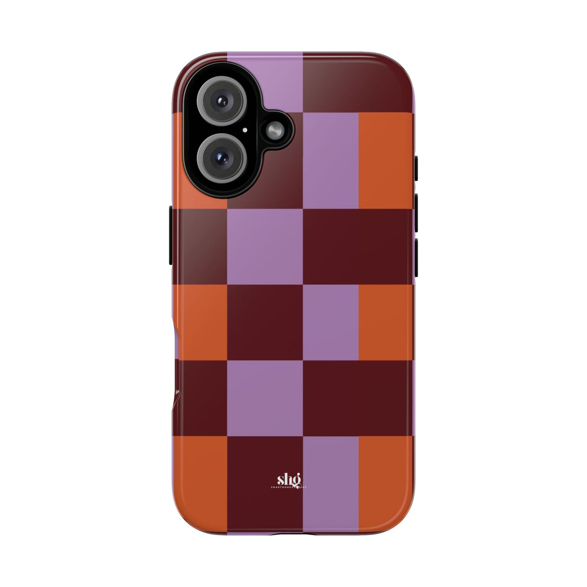 Plum Patchwork Phone Case