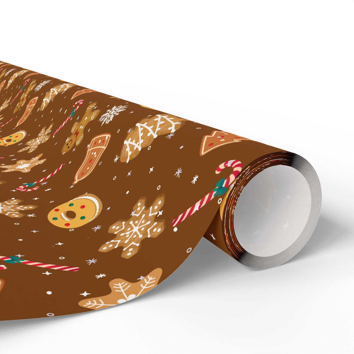 The Cookie Wonderland Brown Wrapping Paper Roll