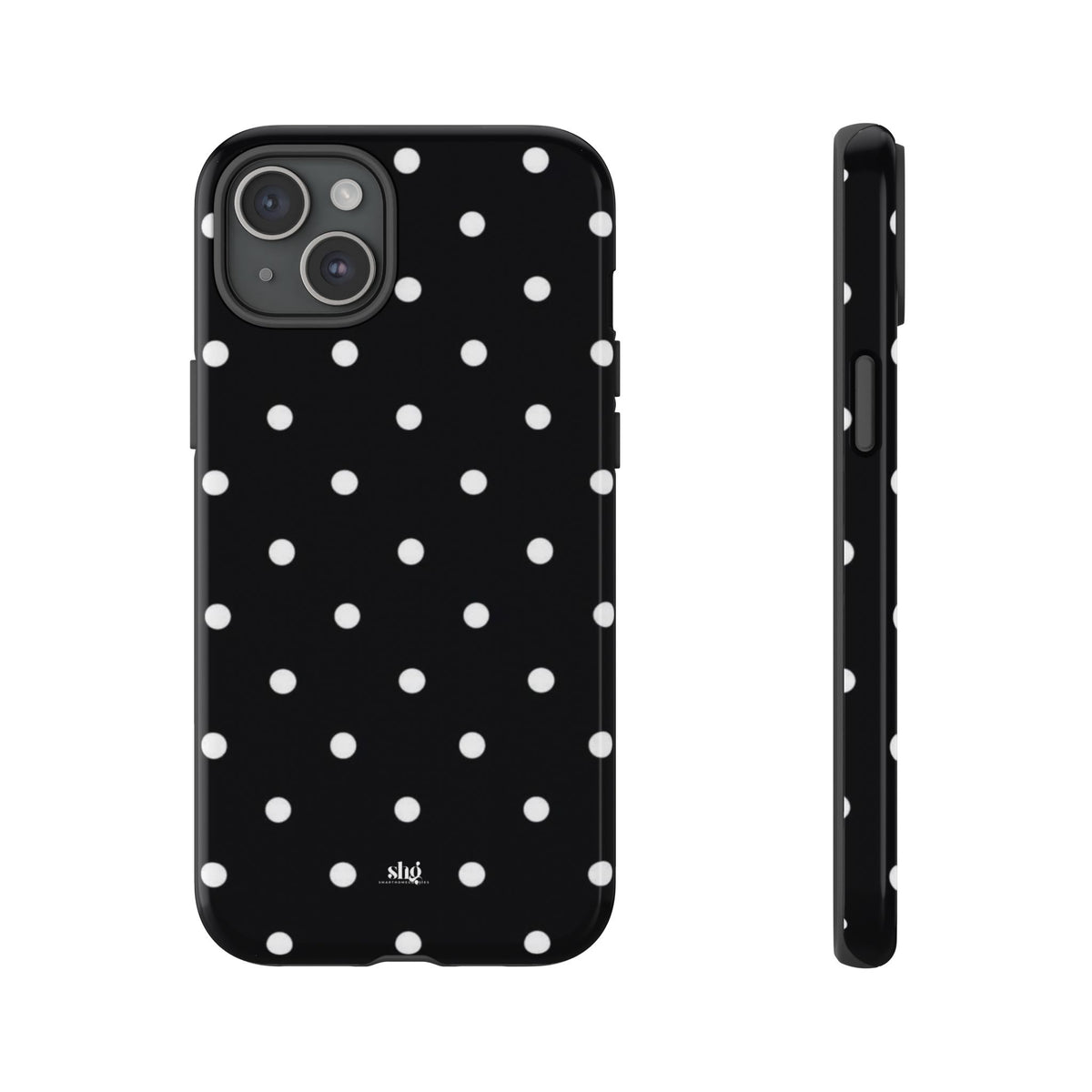 Classic Black Polka Dot Phone Case