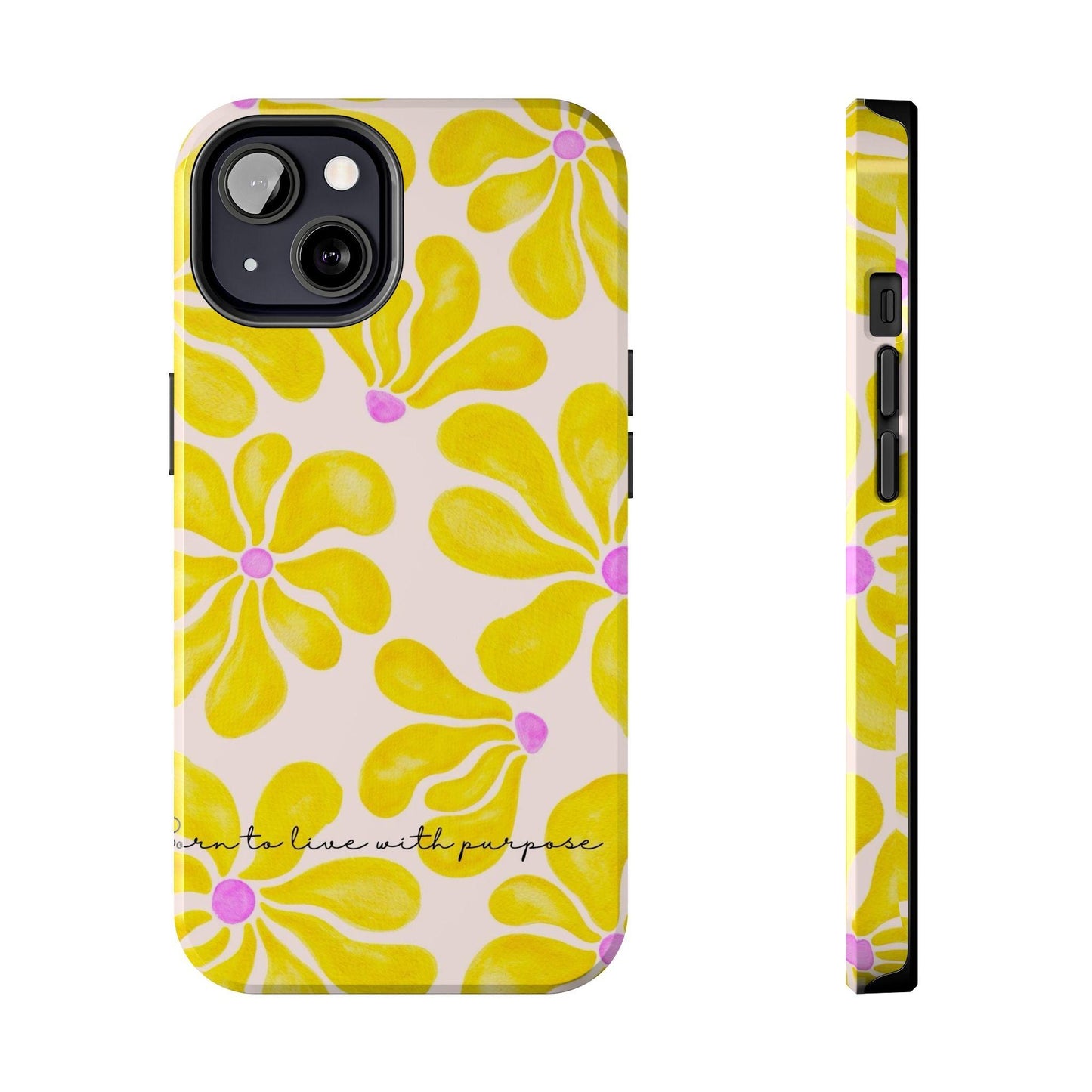 Sunshine Floral Tough iPhone Cases