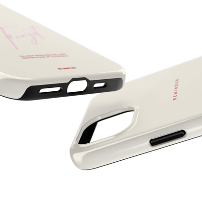 Reminder to Never Forget Tough iPhone Cases