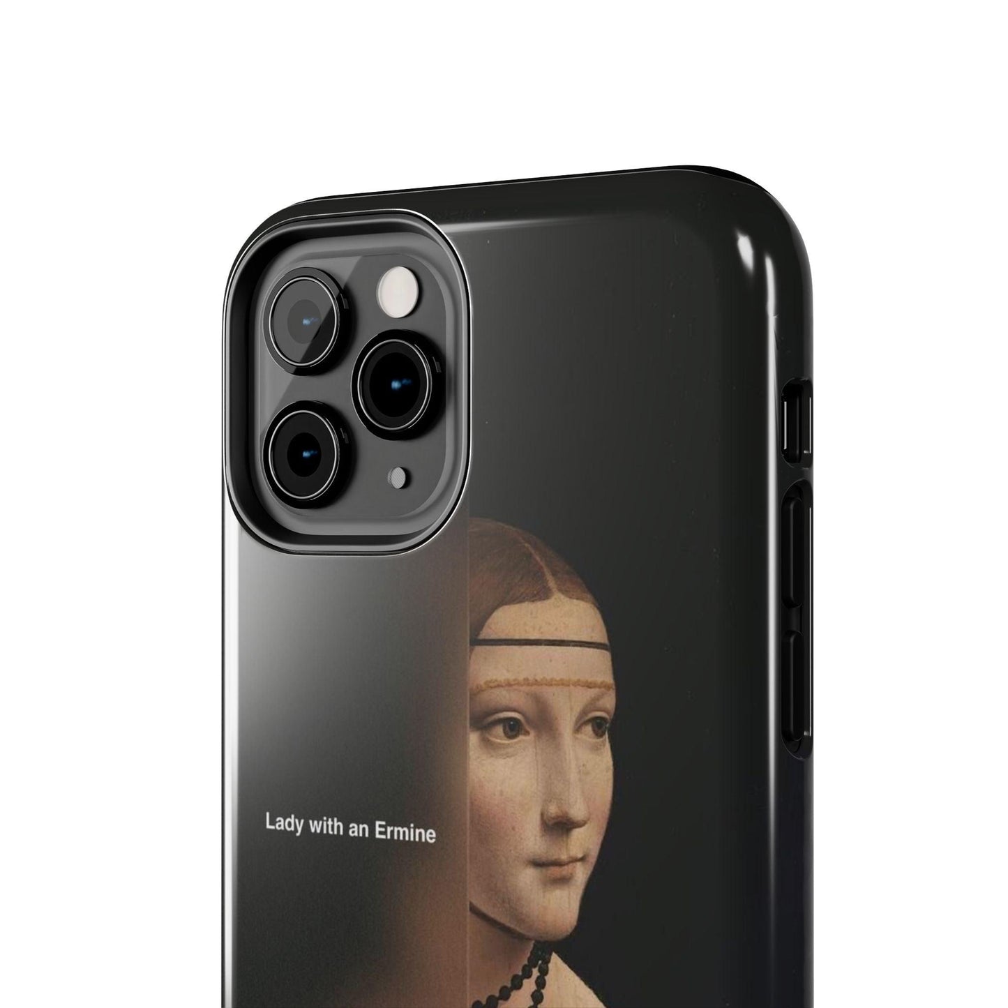 Da Vinci's Ermine Elegance Tough iPhone Cases