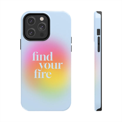 Fine Your Fire Aura iPhone Cases